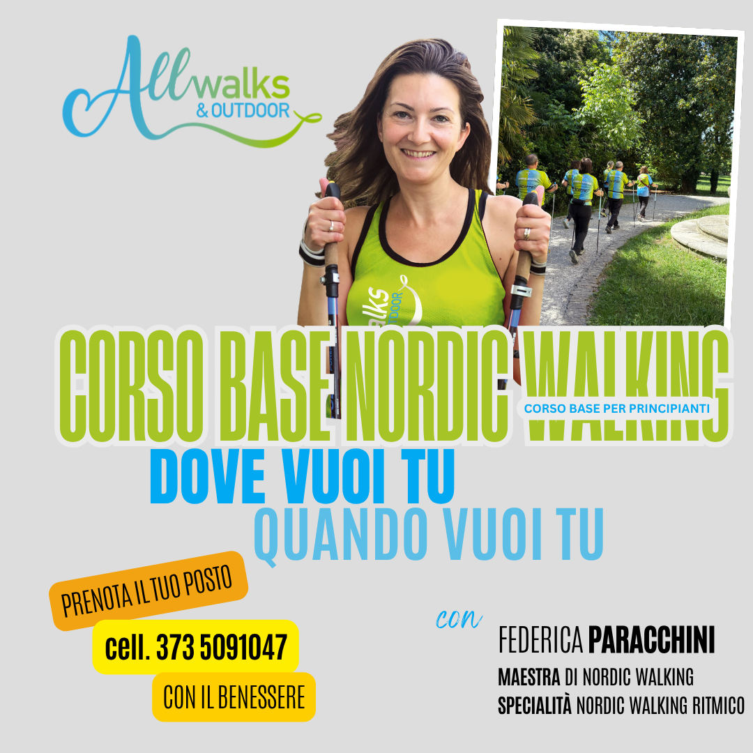 Corso base di Nordic Walking a Como Corso base di Nordic Walking a Como